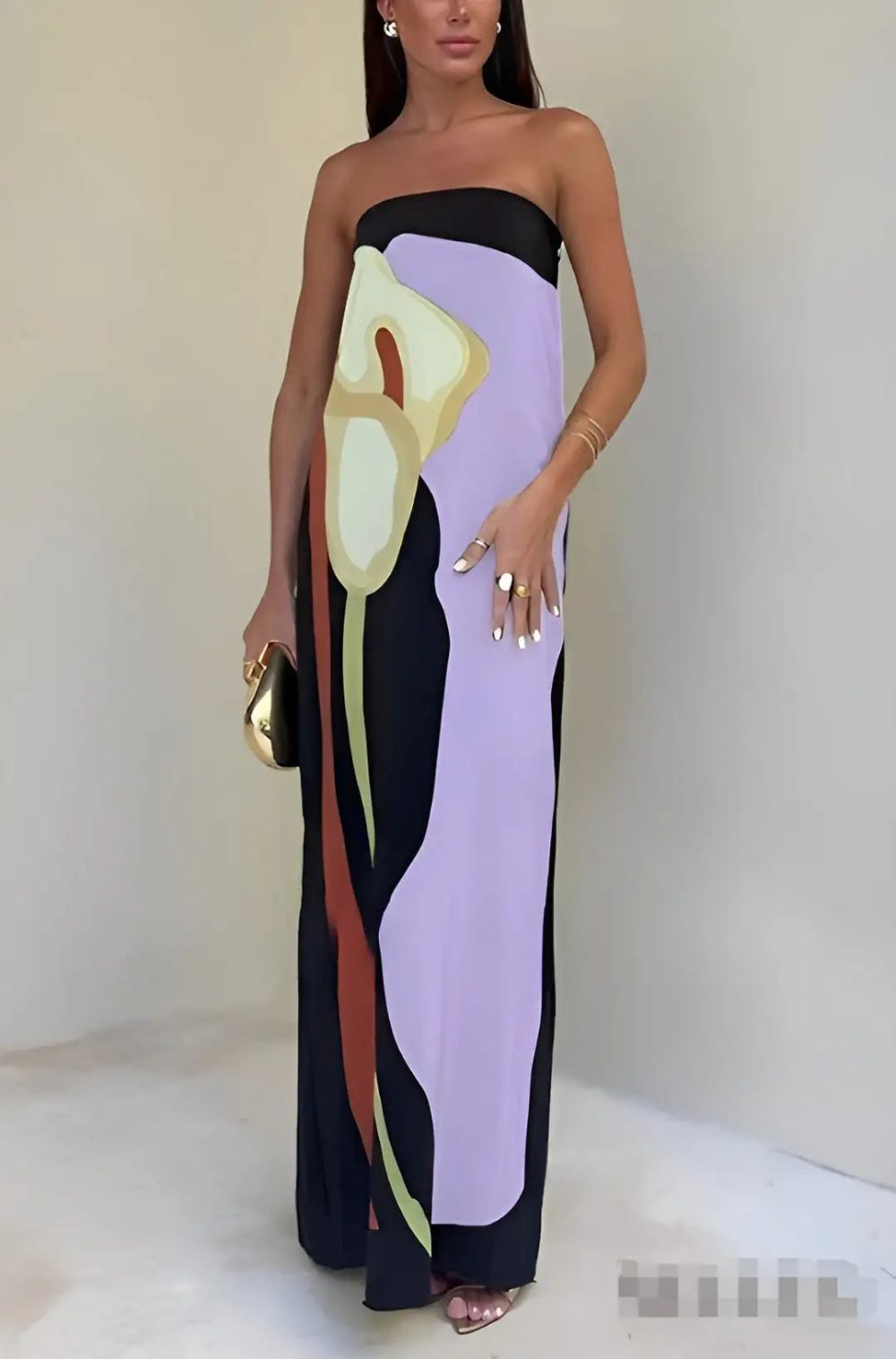 Strapless Andora Maxi Dress - Image 4