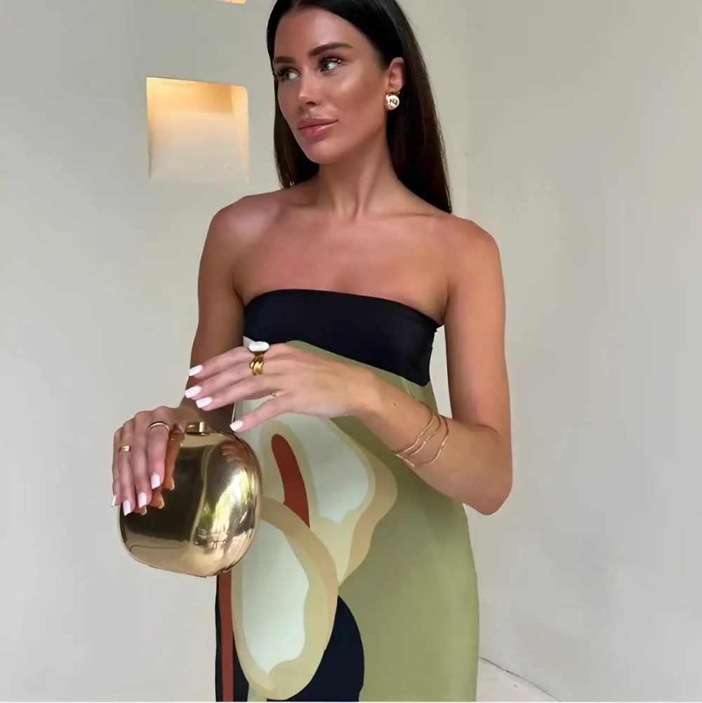 Strapless Andora Maxi Dress - Image 3