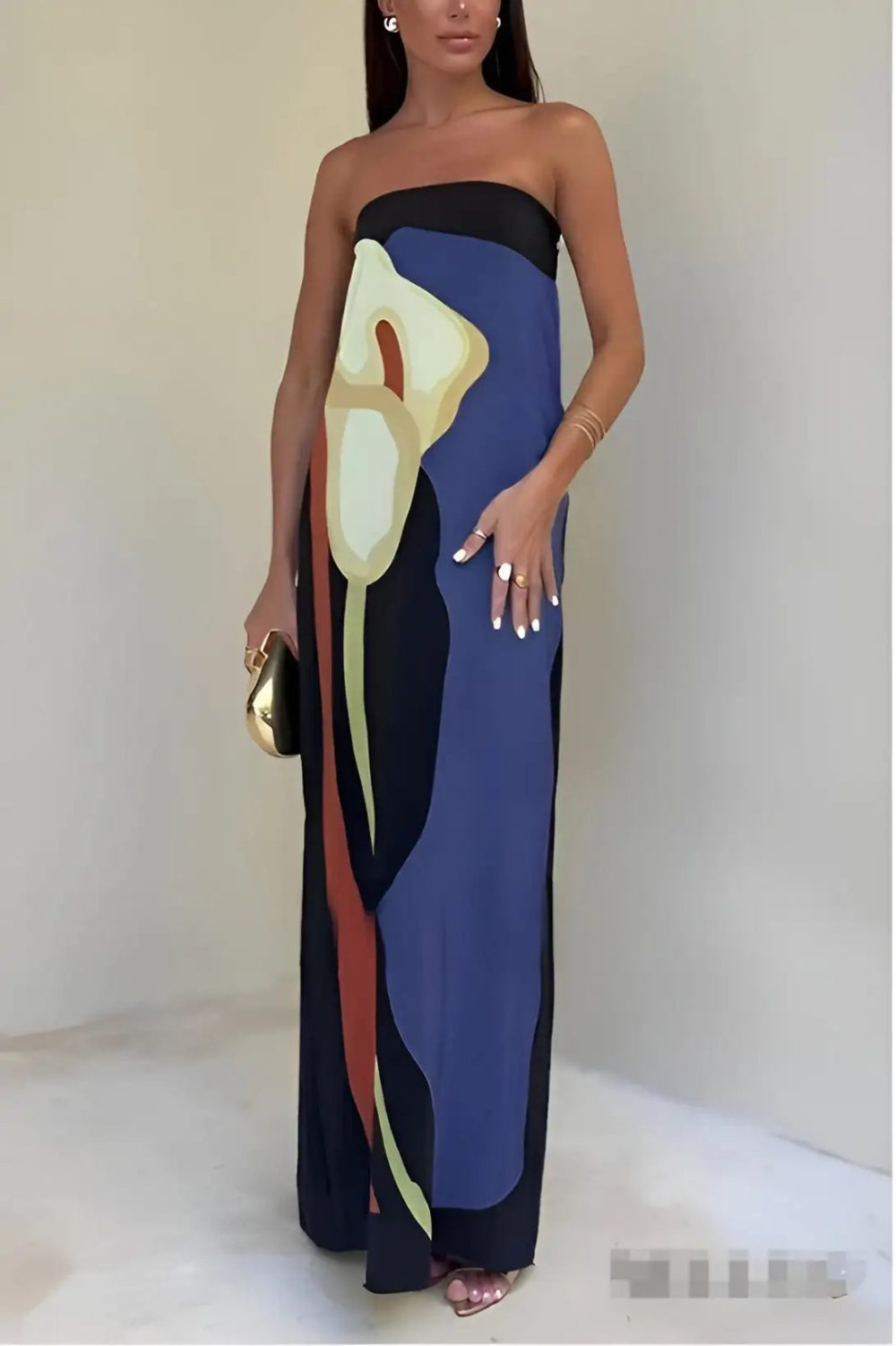 Strapless Andora Maxi Dress - Image 5